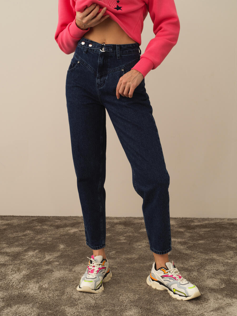100% Cotton Oversized Denim Pants