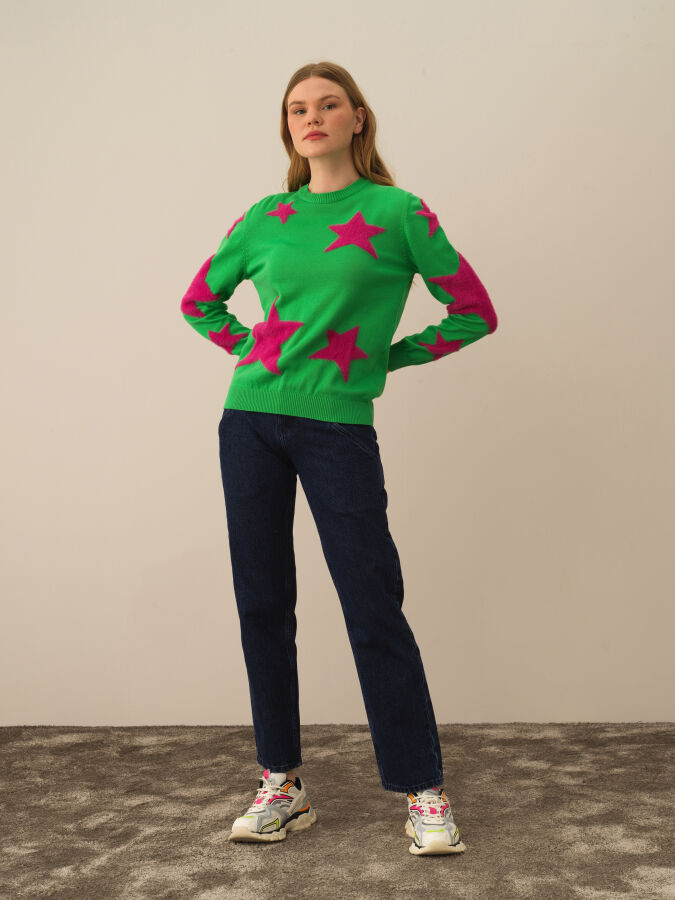 100% Cotton Oversized Denim Pants - Xint