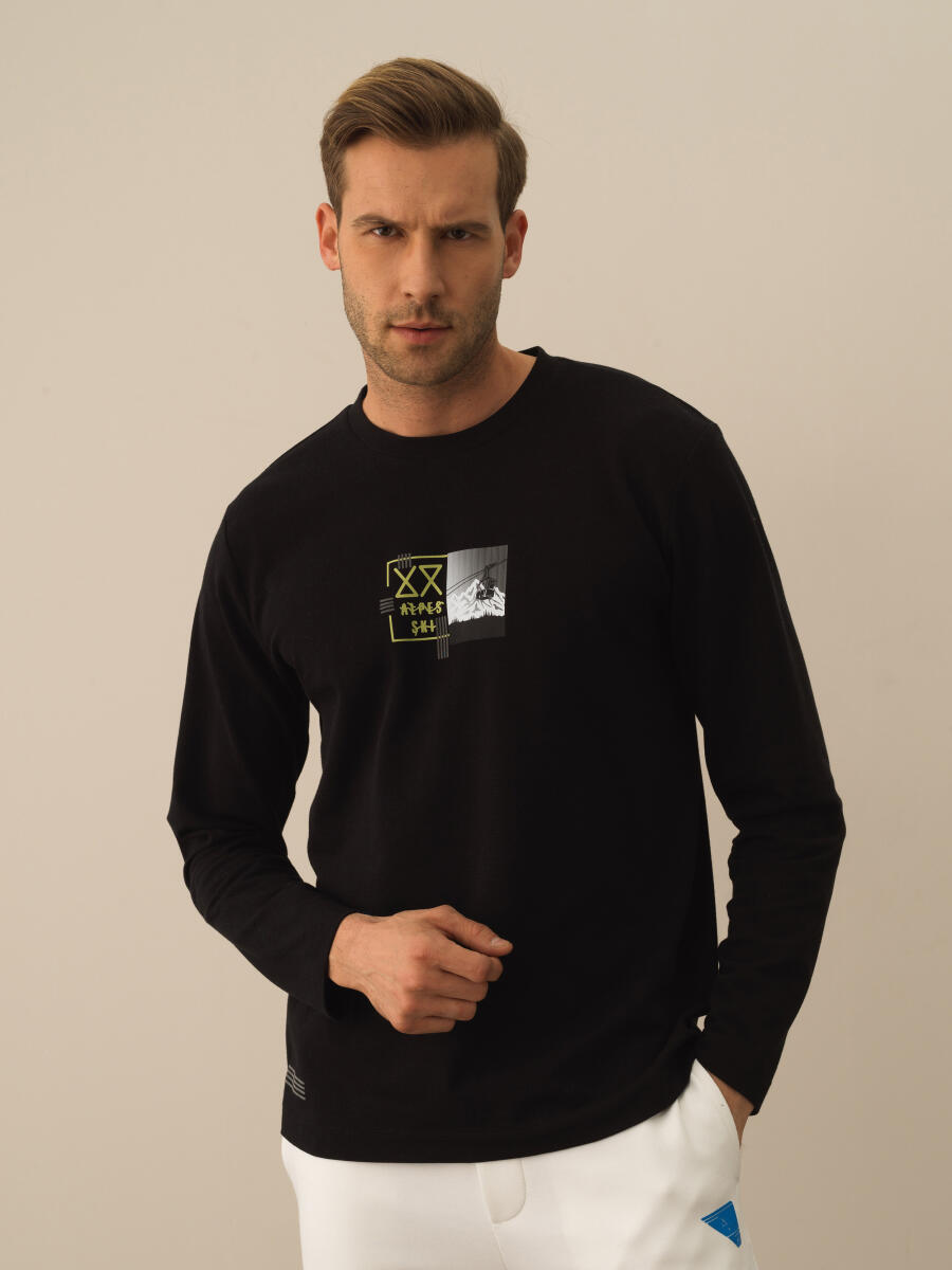 100% Cotton Regular Fit Printed T-Shirt