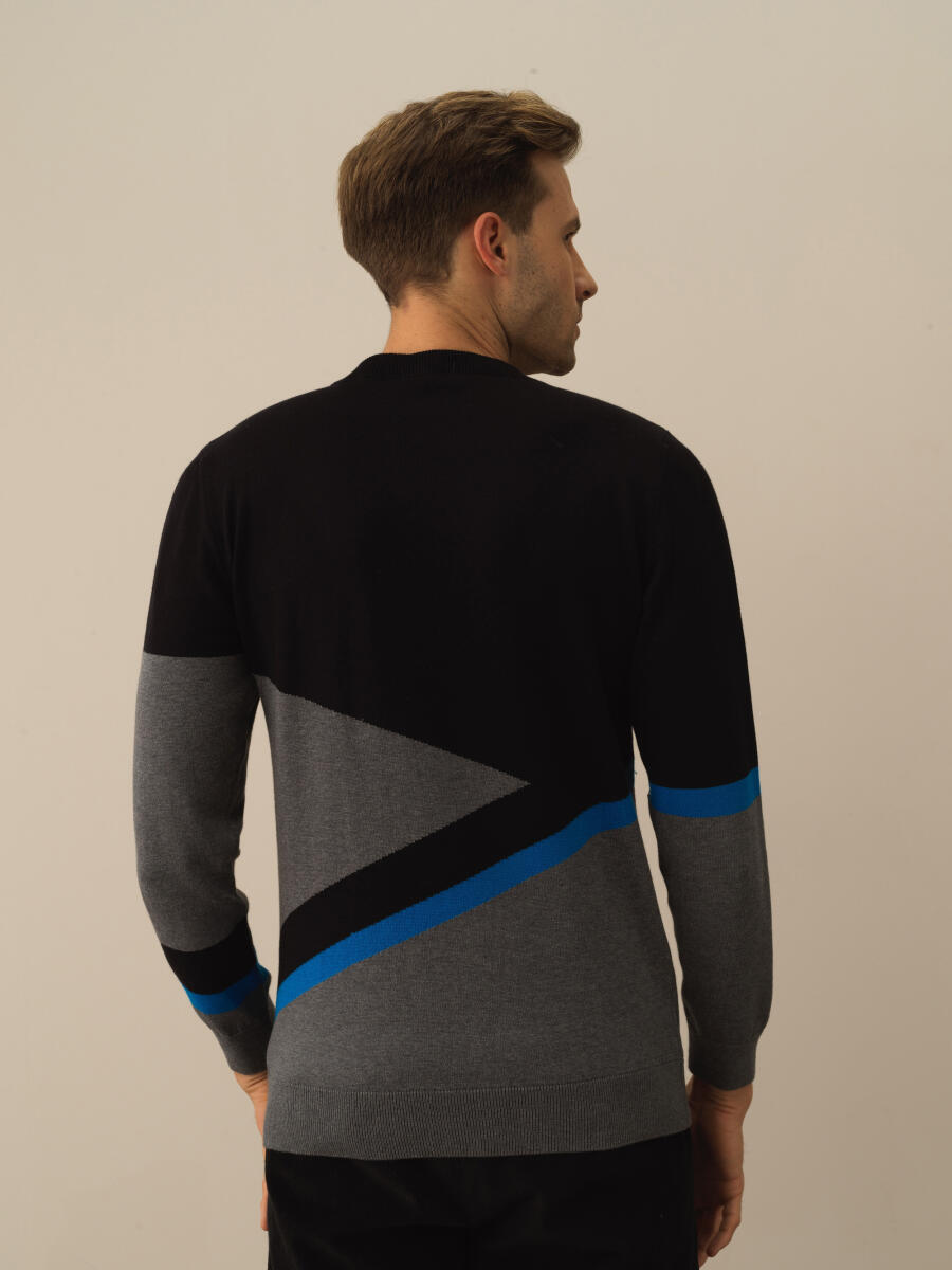 100% Cotton Regular Fit Sweater - 3