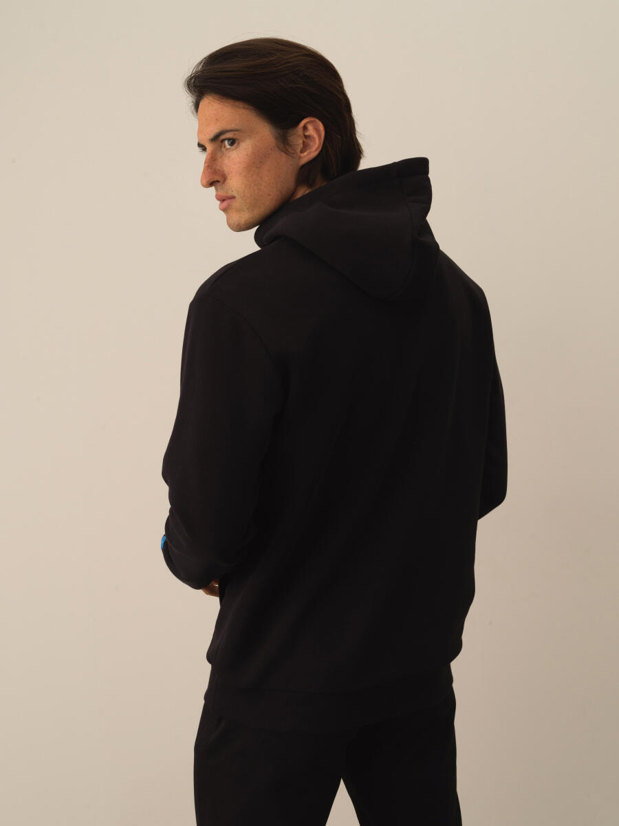 Cotton Hooded Regular Fit Sweatshirt - 4