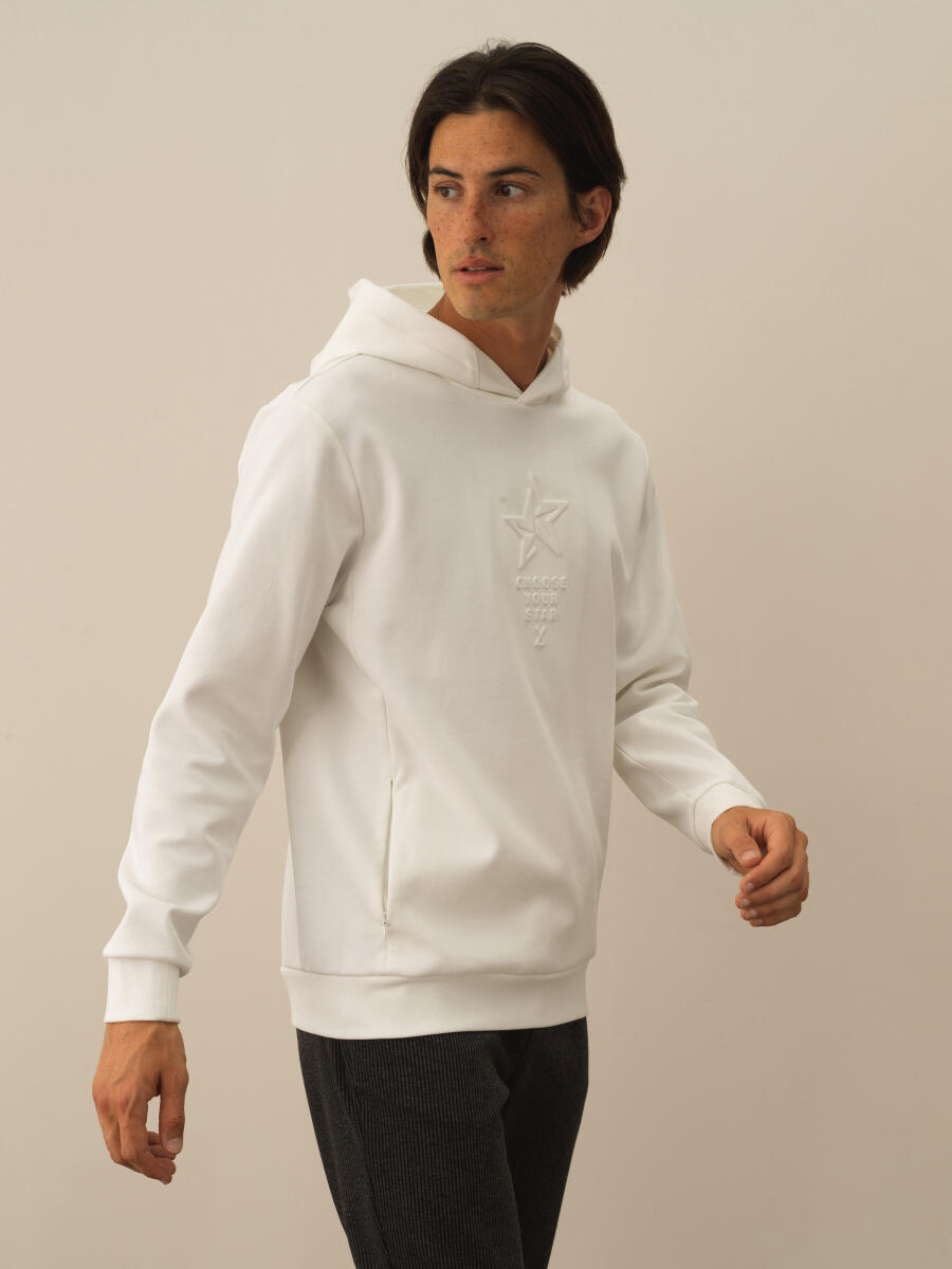 Cotton Hooded Regular Fit Sweatshirt