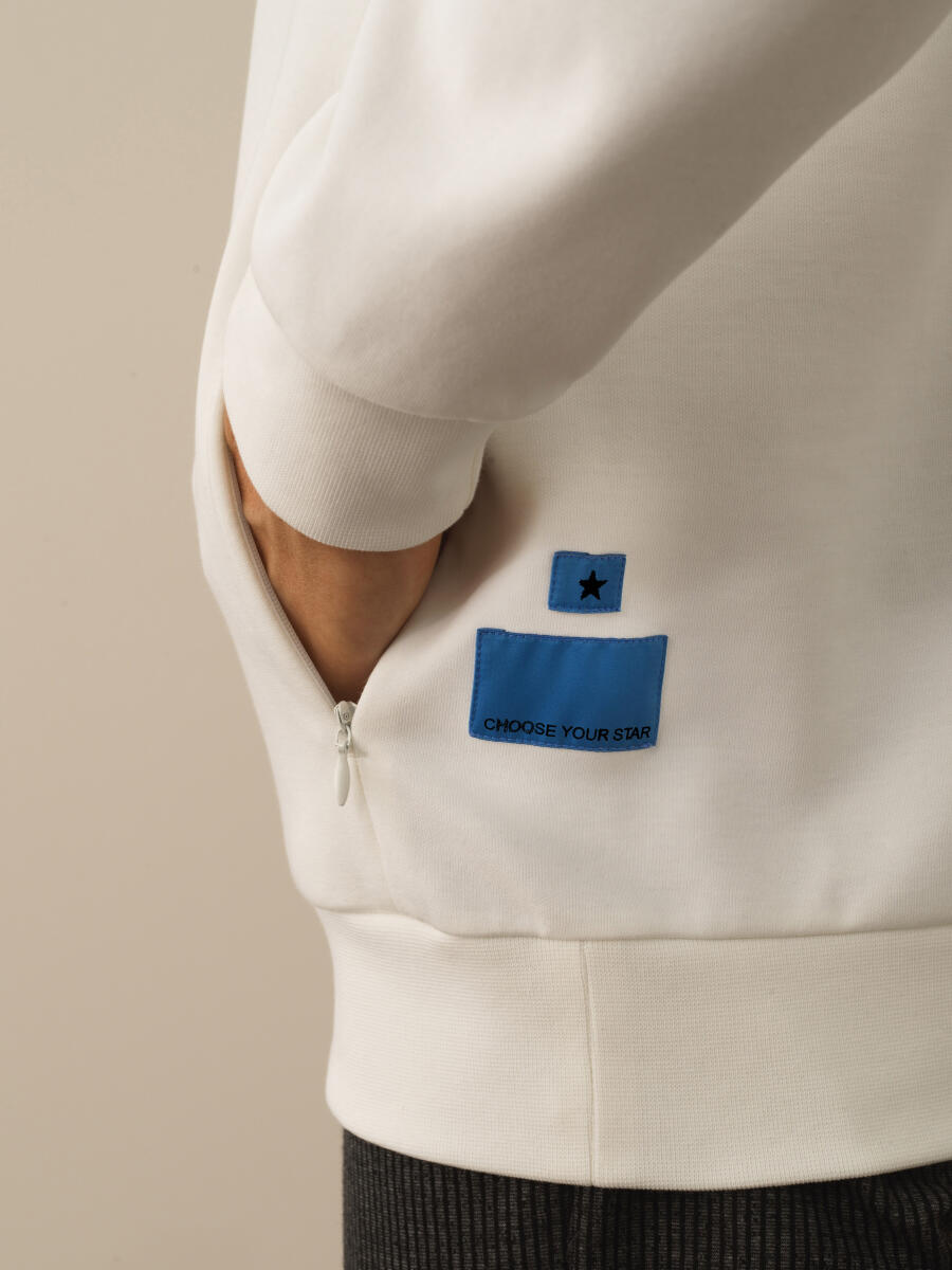 Cotton Hooded Regular Fit Sweatshirt - 3