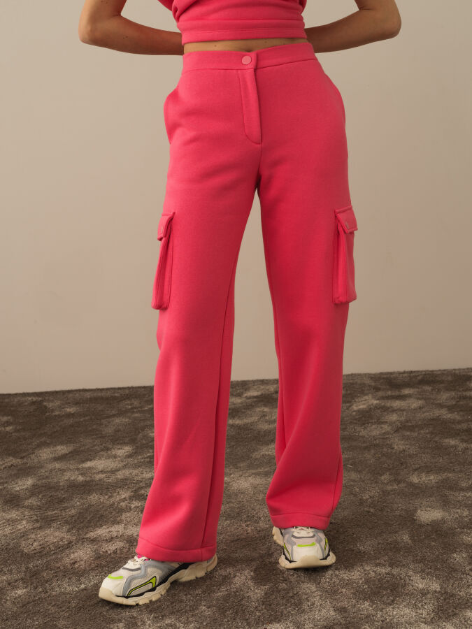 Cotton Oversized Cargo Pants - Xint