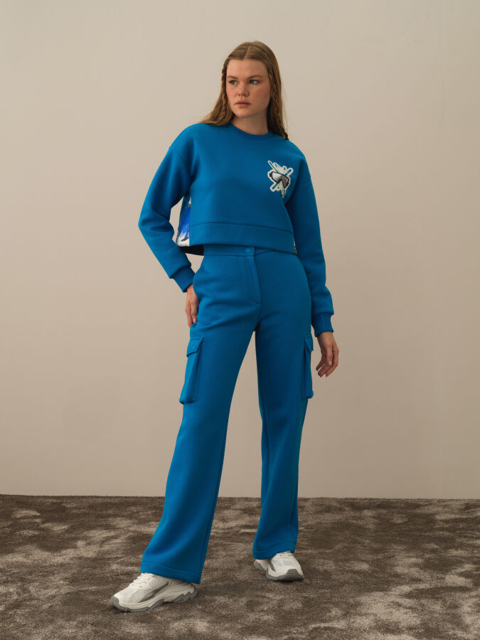 Cotton Oversized Cargo Pants - Xint