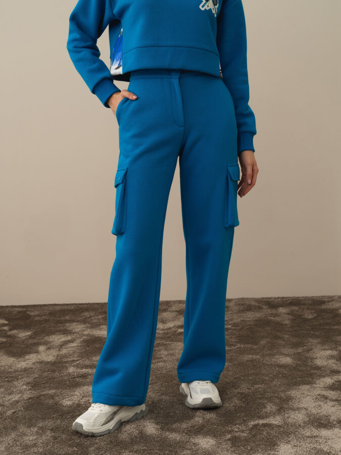 Cotton Oversized Cargo Pants - Xint