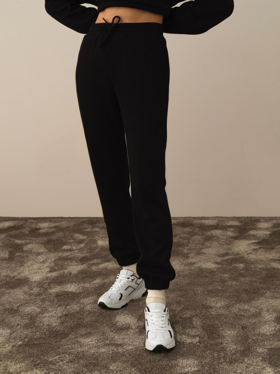 Cotton Oversized Sweat Pants - 1