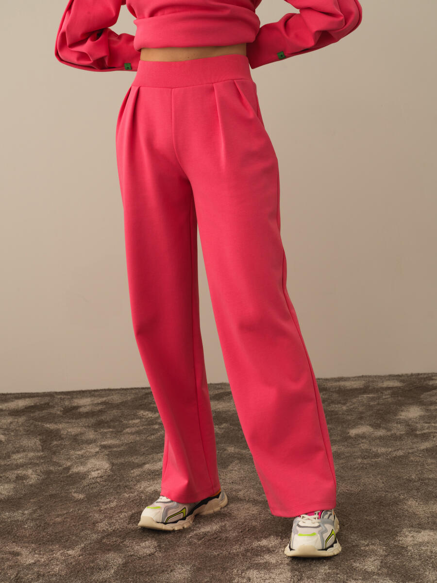 Cotton Oversized Sweat Pants - 1