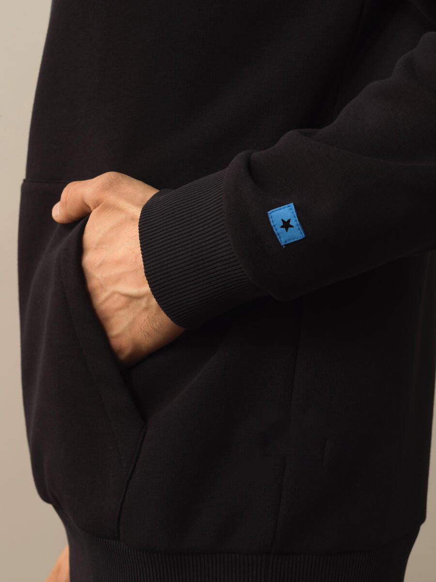 Cotton Regular Fit Back Printed Sweatshirt - 4