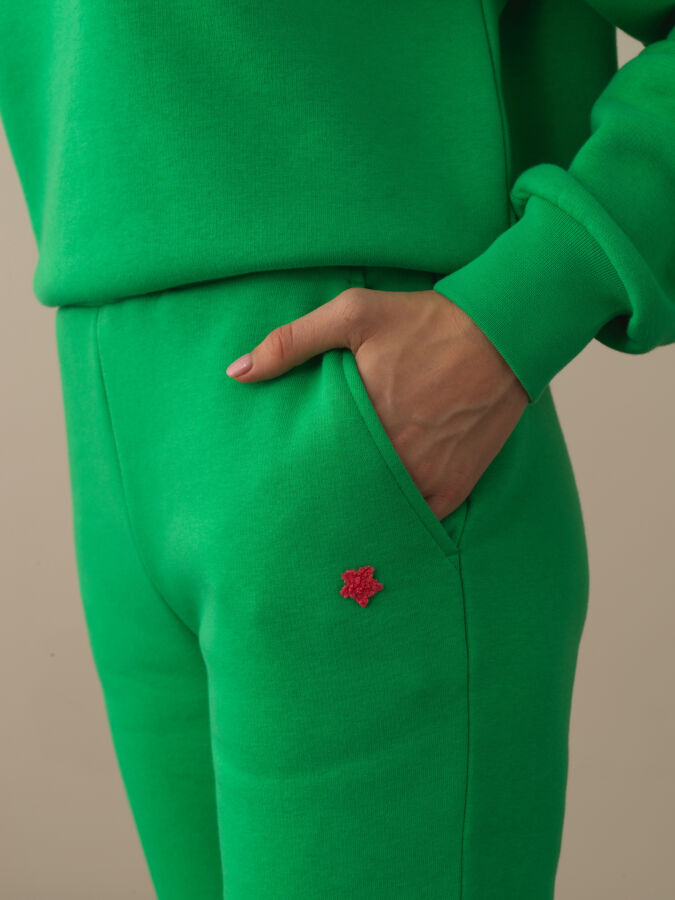 Cotton Regular Fit Basic Sweat Pants - Xint