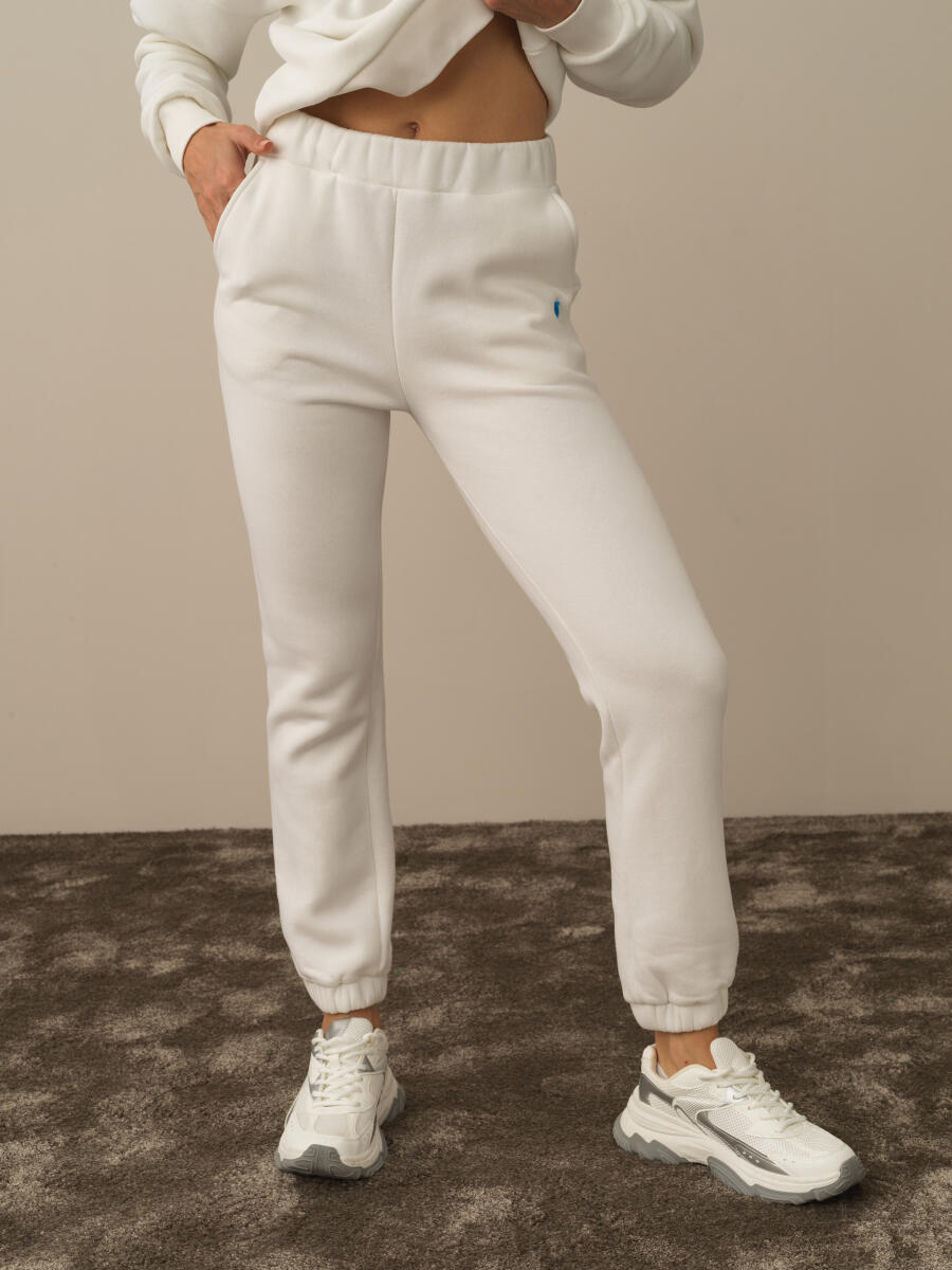 Cotton Regular Fit Basic Sweat Pants - 1