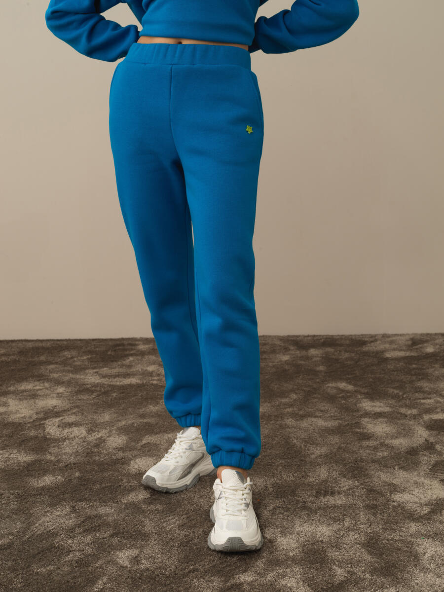 Cotton Regular Fit Basic Sweat Pants - 1