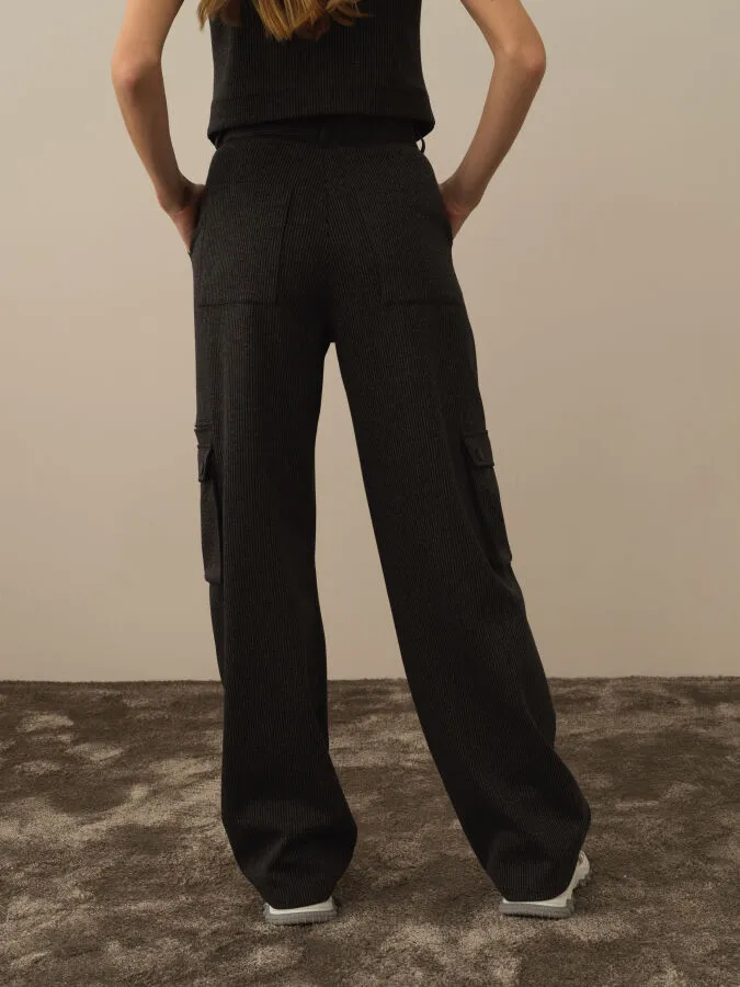 Cotton Regular Fit Cargo Pants - Xint