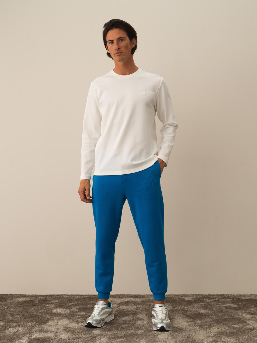 Cotton Regular Fit Embroidered T-Shirt - 2