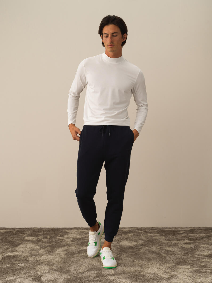 Cotton Regular Fit Sweat Pants - 2