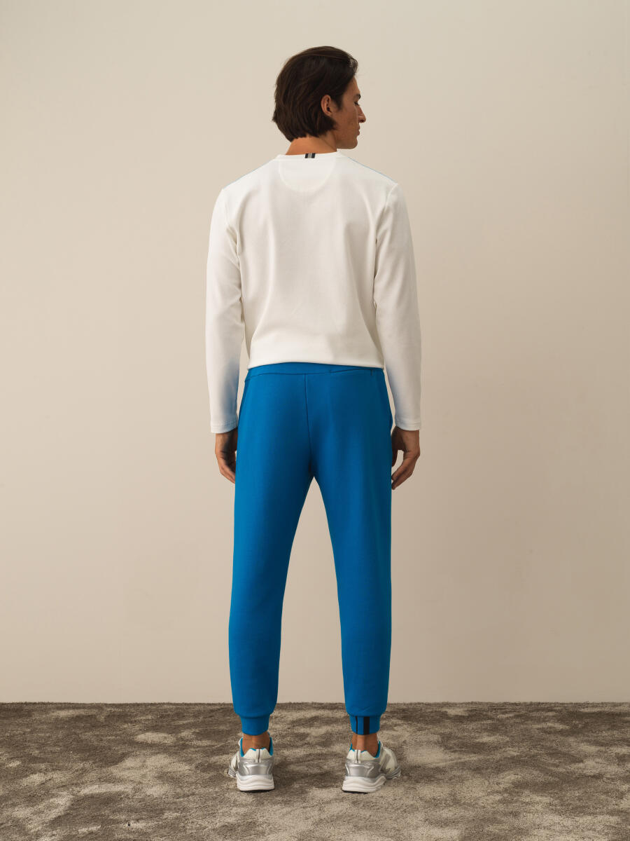 Cotton Regular Fit Sweat Pants - 4