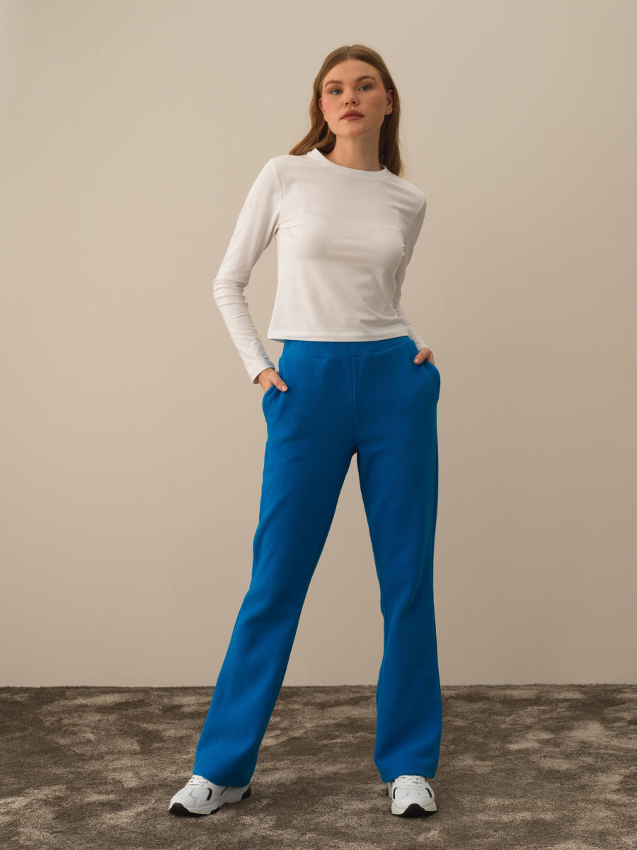 Cotton Regular Fit Sweat Pants - 2