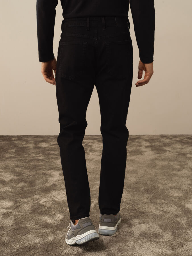 Cotton Slim Fit Denim Pants - Xint