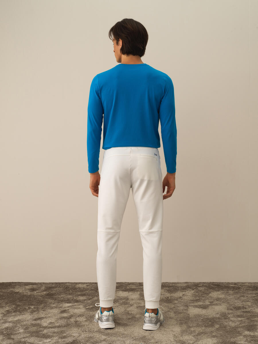 Cotton Slim Fit Sweat Pants - 5