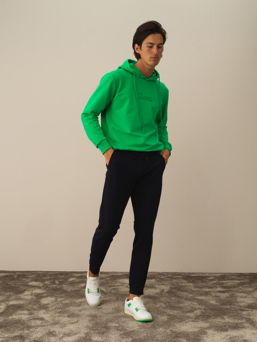 Cotton Slim Fit Sweat Pants - 2