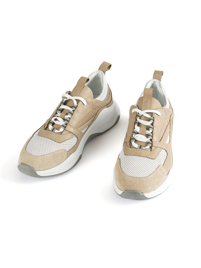 Bej Deri Ayakkabı - Xint