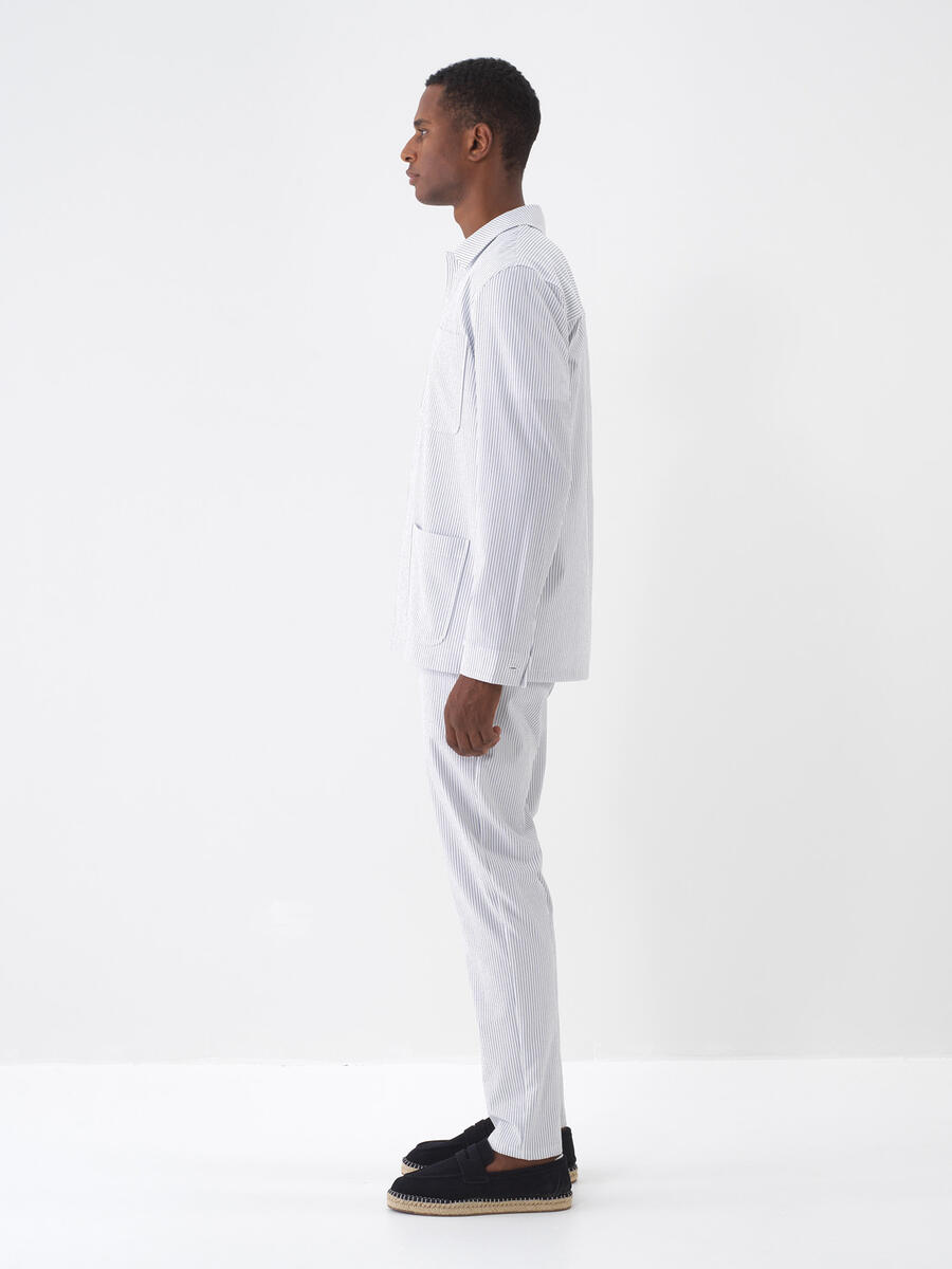 Lacivert Regular Fit Ceket - 4