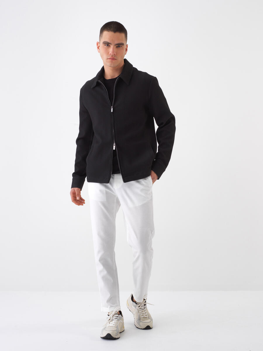 Siyah Regular Fit Ceket - 2