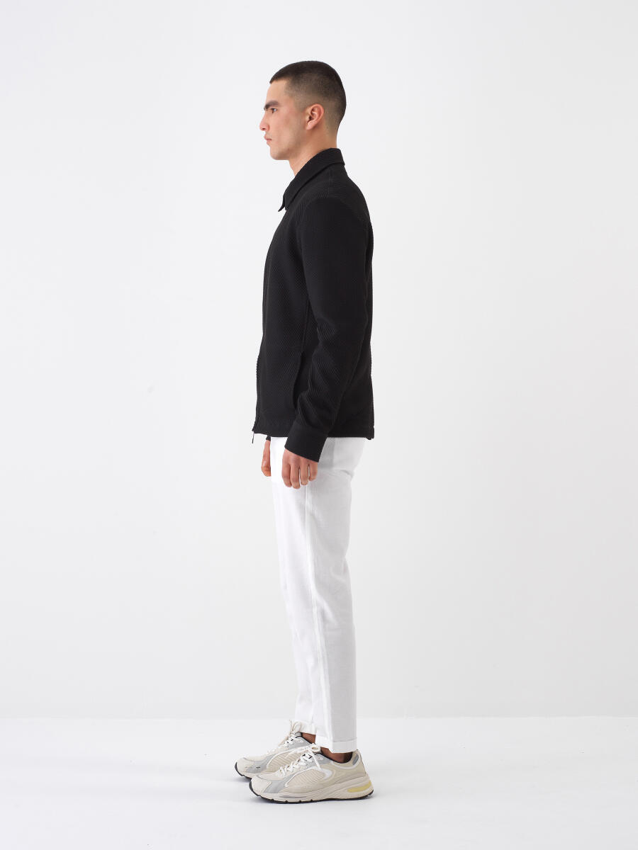 Siyah Regular Fit Ceket - 3