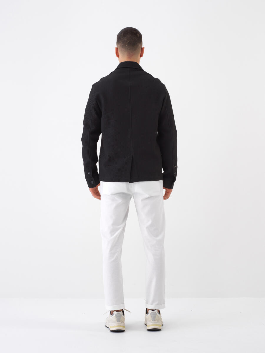 Siyah Regular Fit Ceket - 5