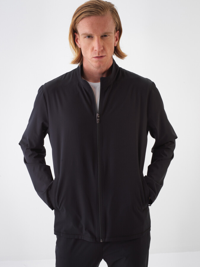 Siyah Regular Fit Ceket - Xint