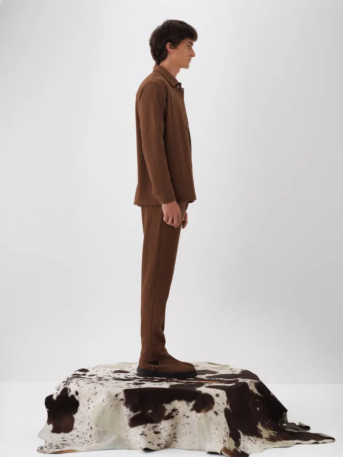 Camel Esnek Dokulu Regular Fit Jogger Pantolon - Xint