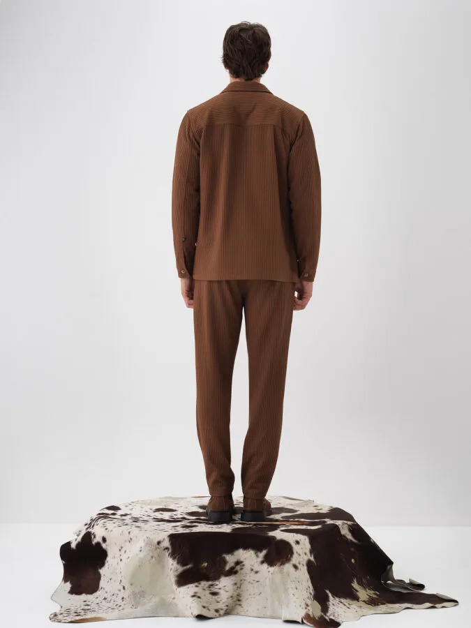 Camel Esnek Dokulu Regular Fit Jogger Pantolon - Xint