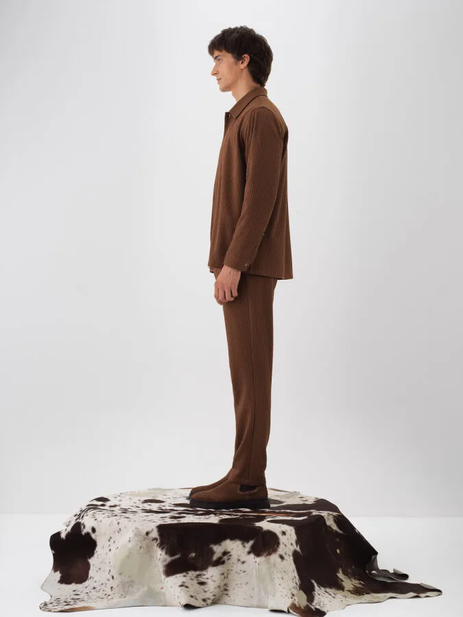 Camel Esnek Dokulu Regular Fit Jogger Pantolon - Xint