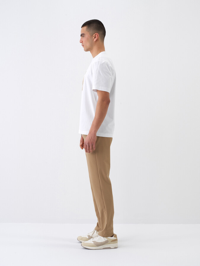 Camel Slim Fit Jogger Pantolon - Xint