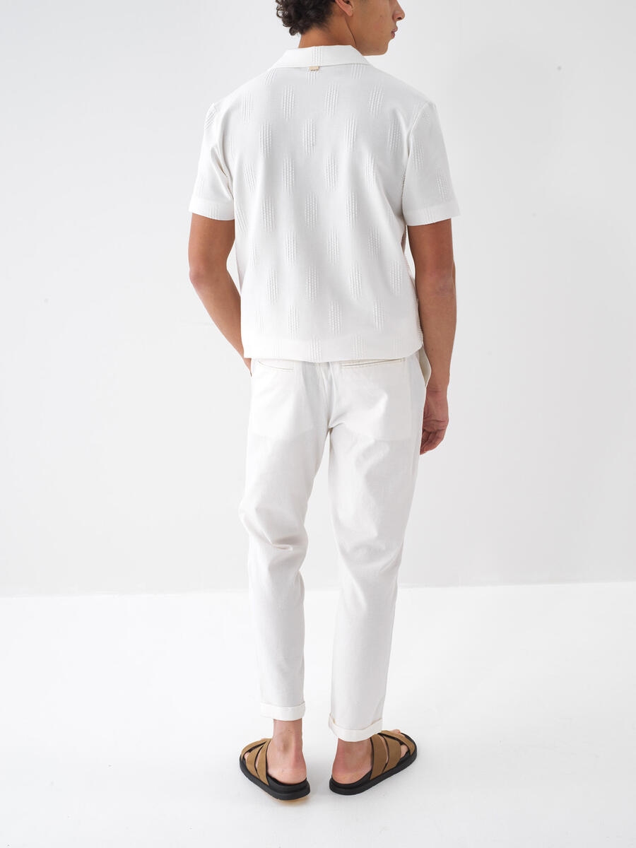 Ekru Regular Fit Jogger Pantolon - 4