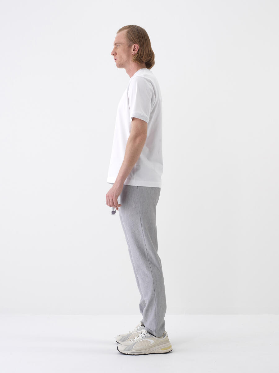 Gri Regular Fit Jogger Pantolon - 3