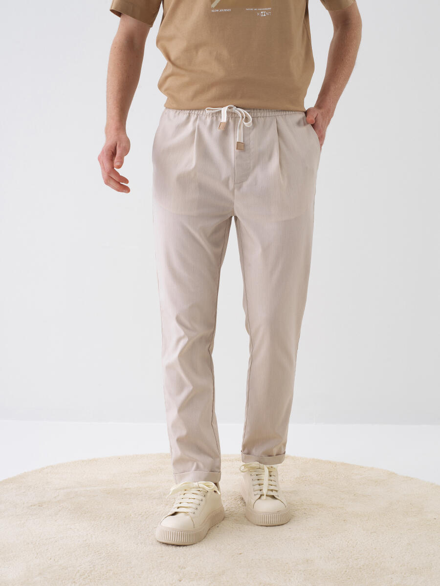 Naturel Slim Fit Jogger Pantolon