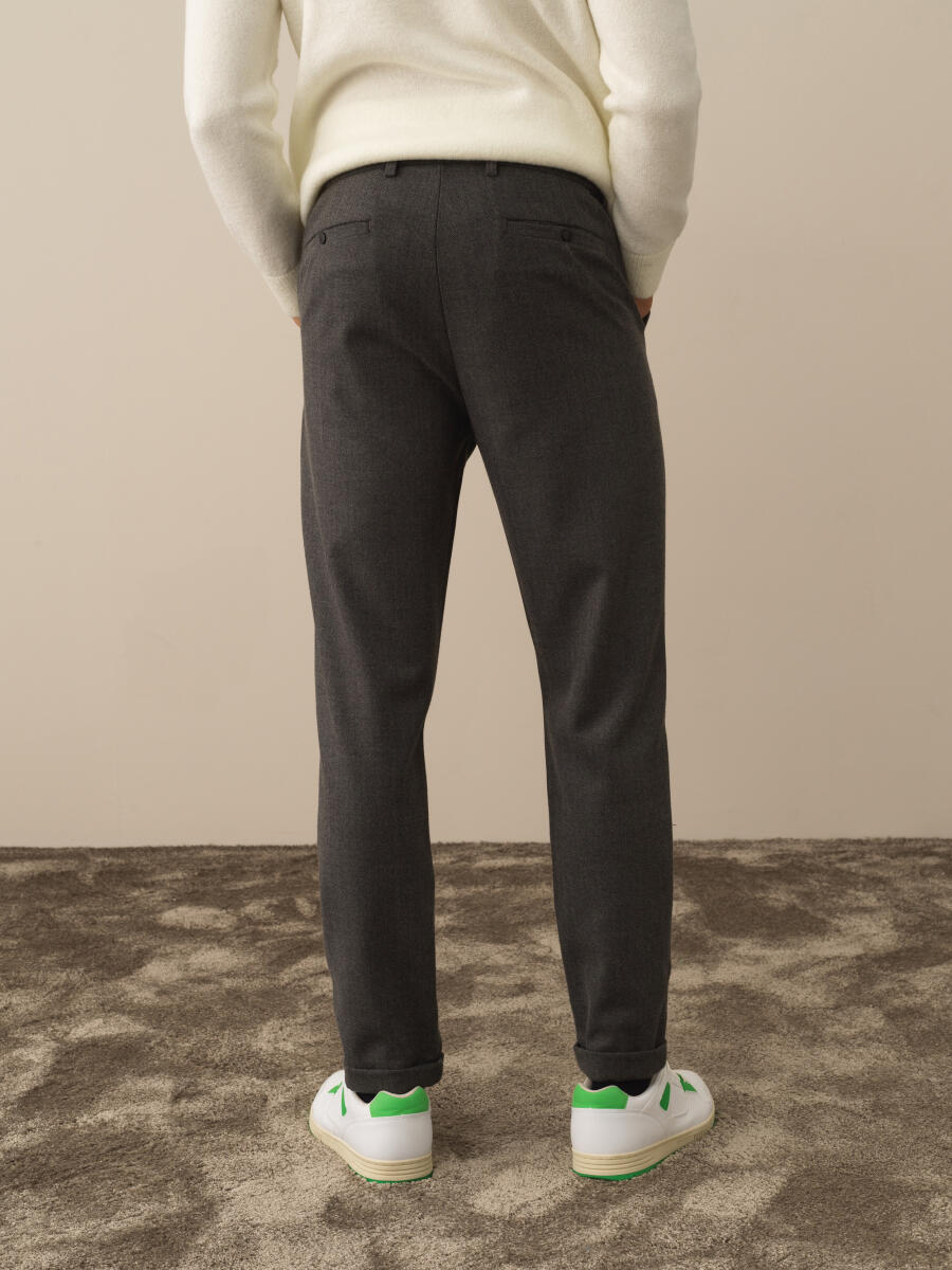 Gri Regular Fit Jogger Pantolon - 4