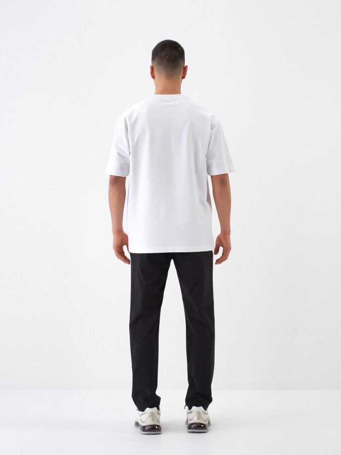 Siyah Slim Fit Jogger Pantolon - Xint