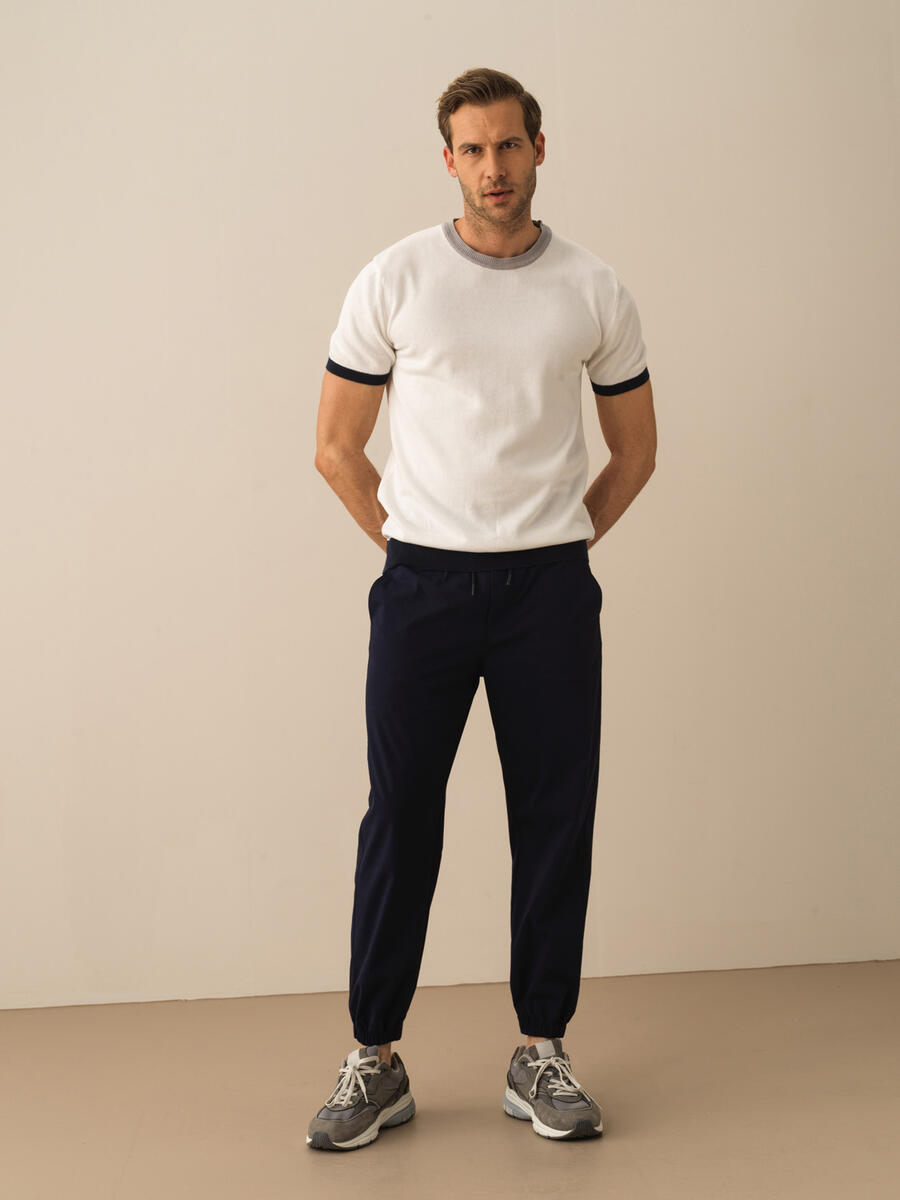 Beyaz Regular Fit Pamuklu Kazak - 2