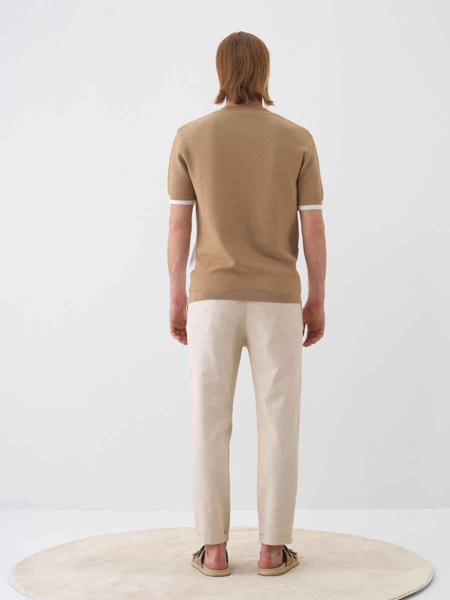 Camel Regular Fit Kazak - 5