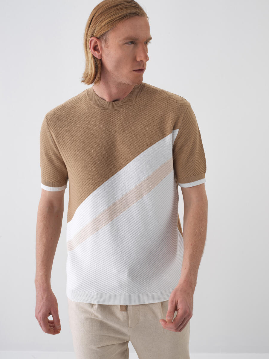 Camel Regular Fit Kazak