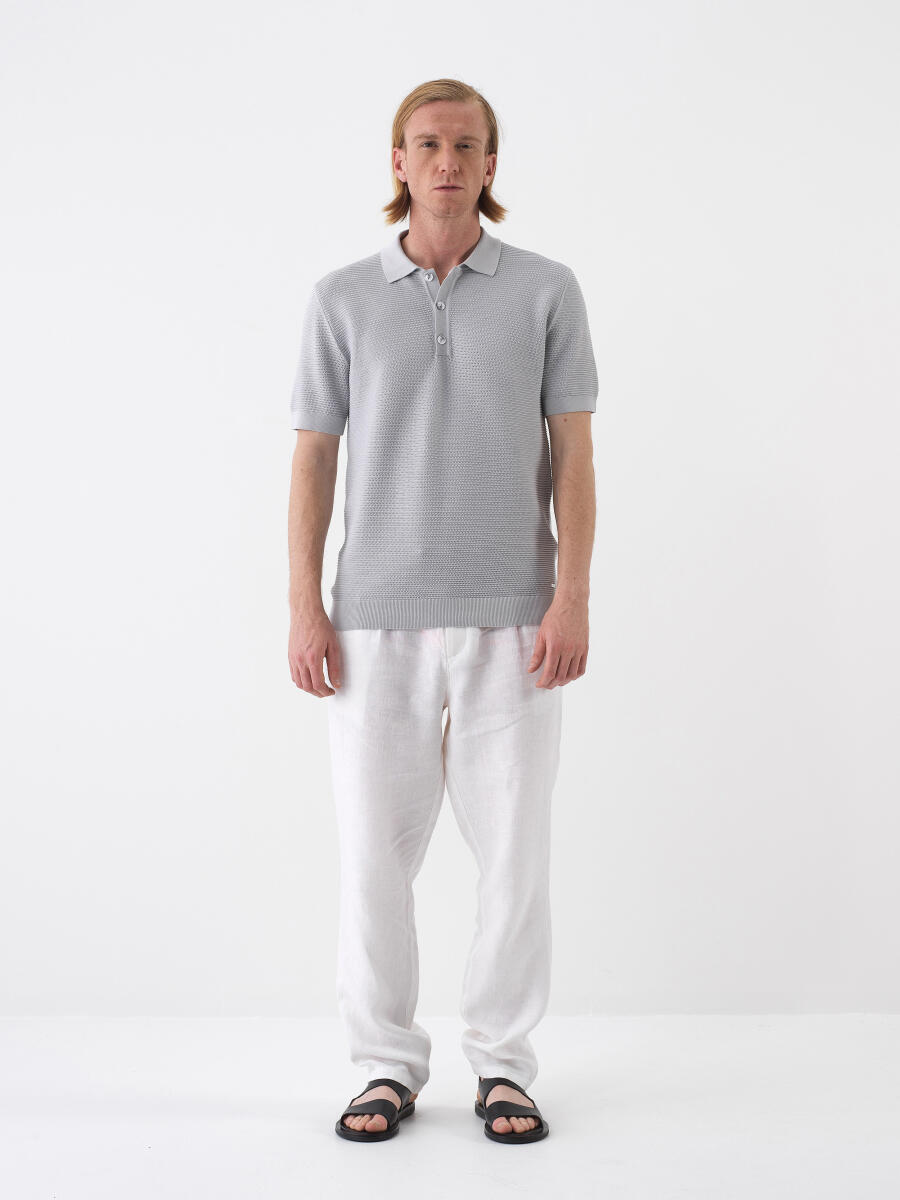 Gri Regular Fit Kazak - 2