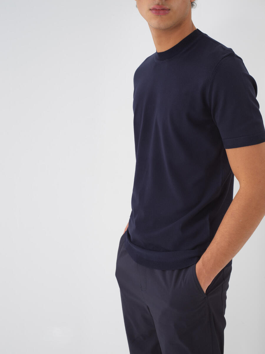 Lacivert Regular Fit Kazak