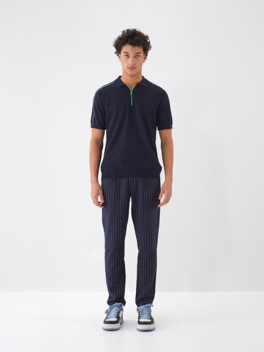 Lacivert Regular Fit Kazak - 2