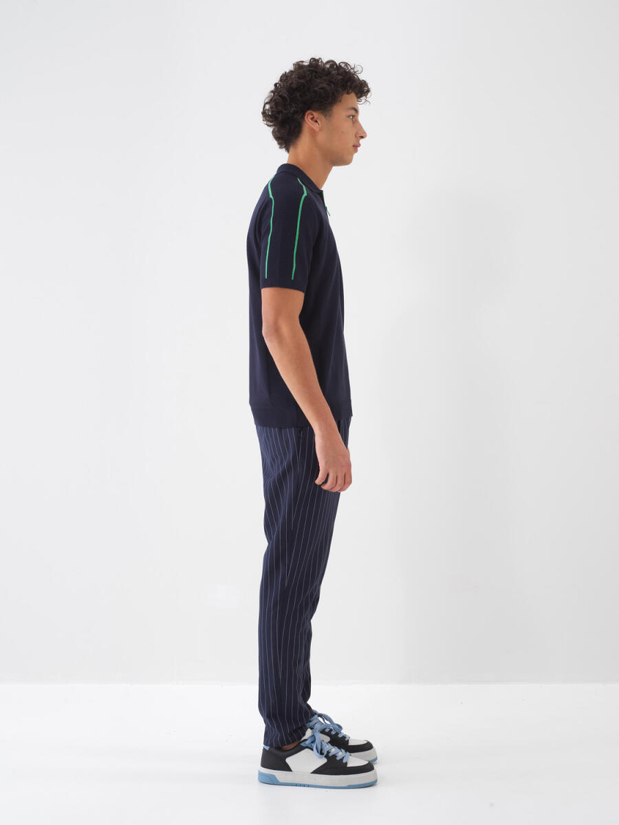 Lacivert Regular Fit Kazak - 4