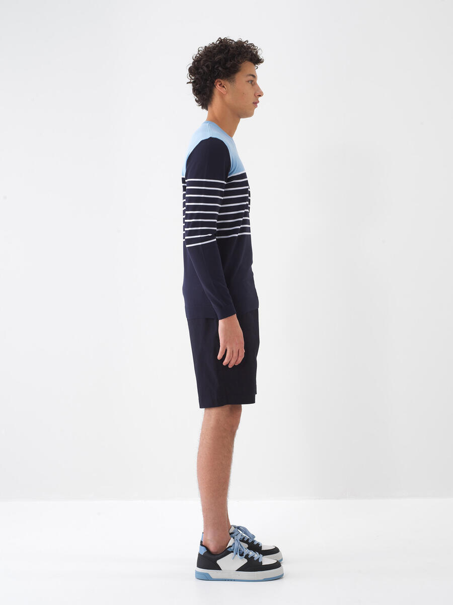 Lacivert Regular Fit Kazak - 3
