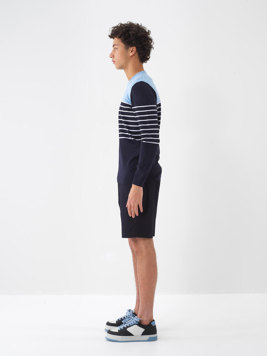 Lacivert Regular Fit Kazak - 4