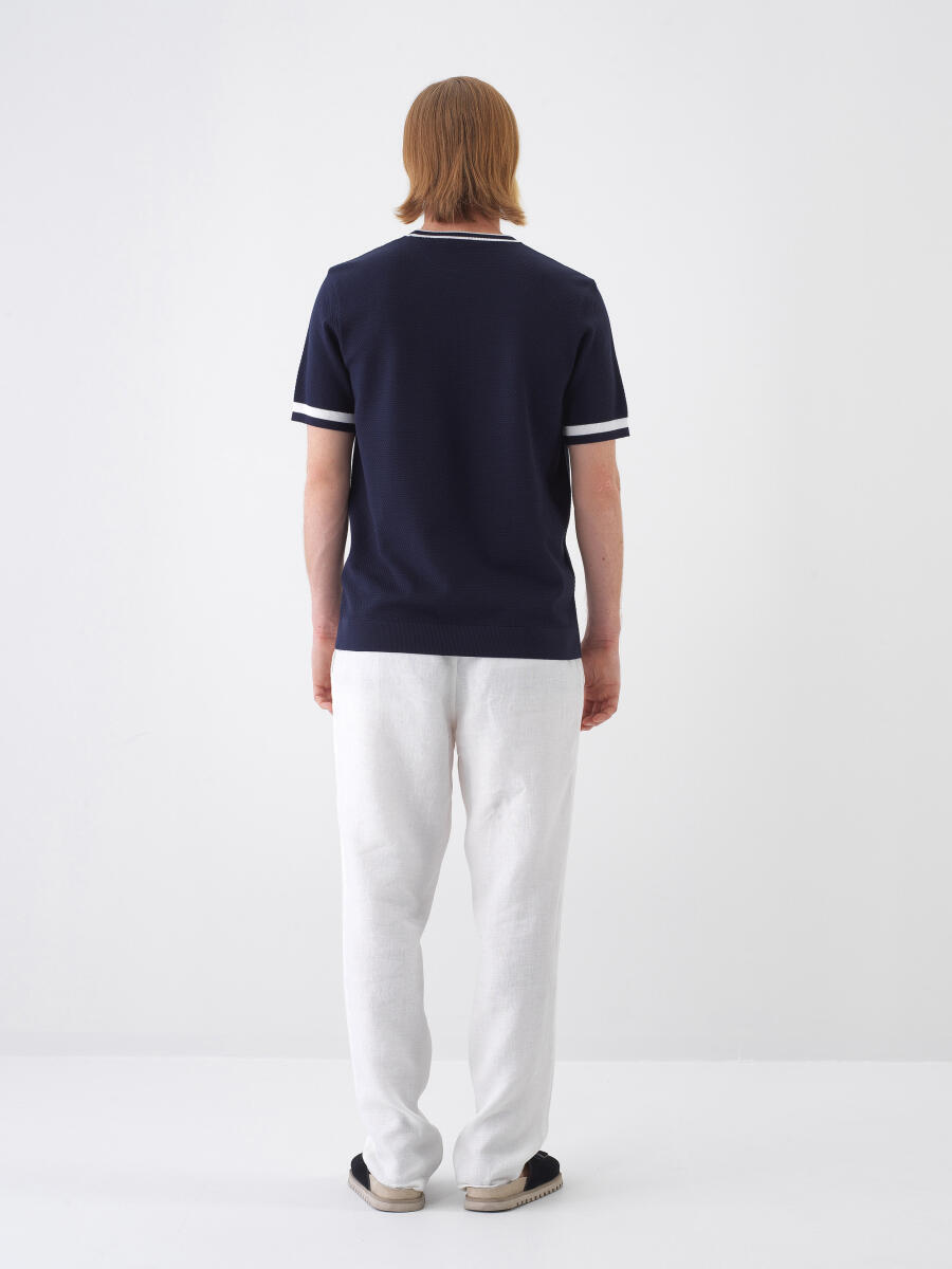 Lacivert Regular Fit Kazak - 6