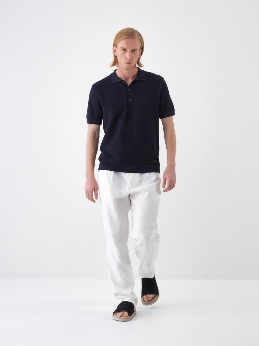 Lacivert Regular Fit Kazak - 2